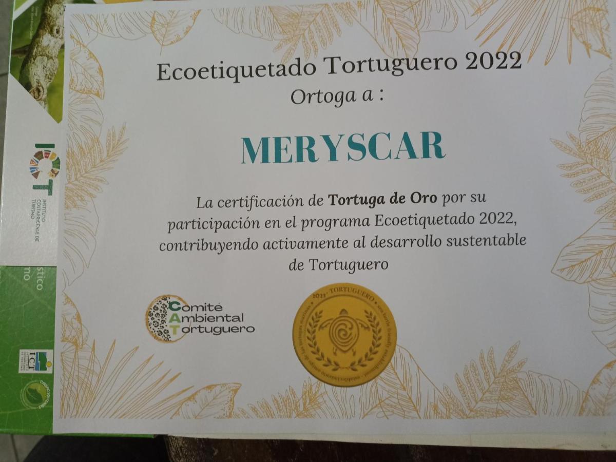טורטוגוארו Hospedaje Meryscar מראה חיצוני תמונה