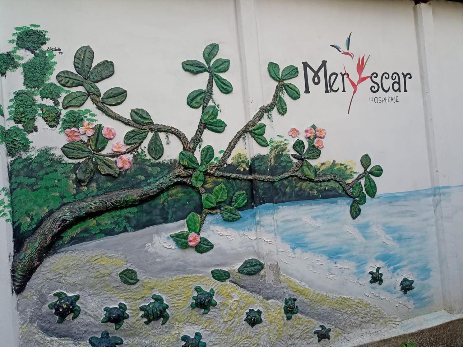 טורטוגוארו Hospedaje Meryscar מראה חיצוני תמונה